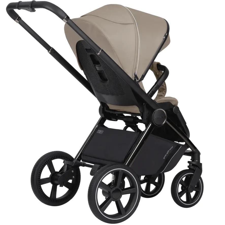 Коляска дитяча 2 в 1 Carrello Ultimo CRL-6511 NF Sable Black